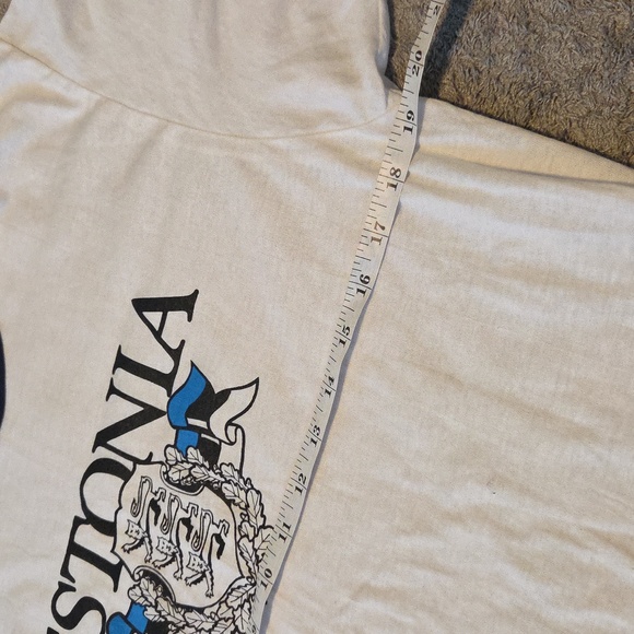 VINTAGE 80s Screen Stars ESTONIA T-Shirt - Picture 4 of 4